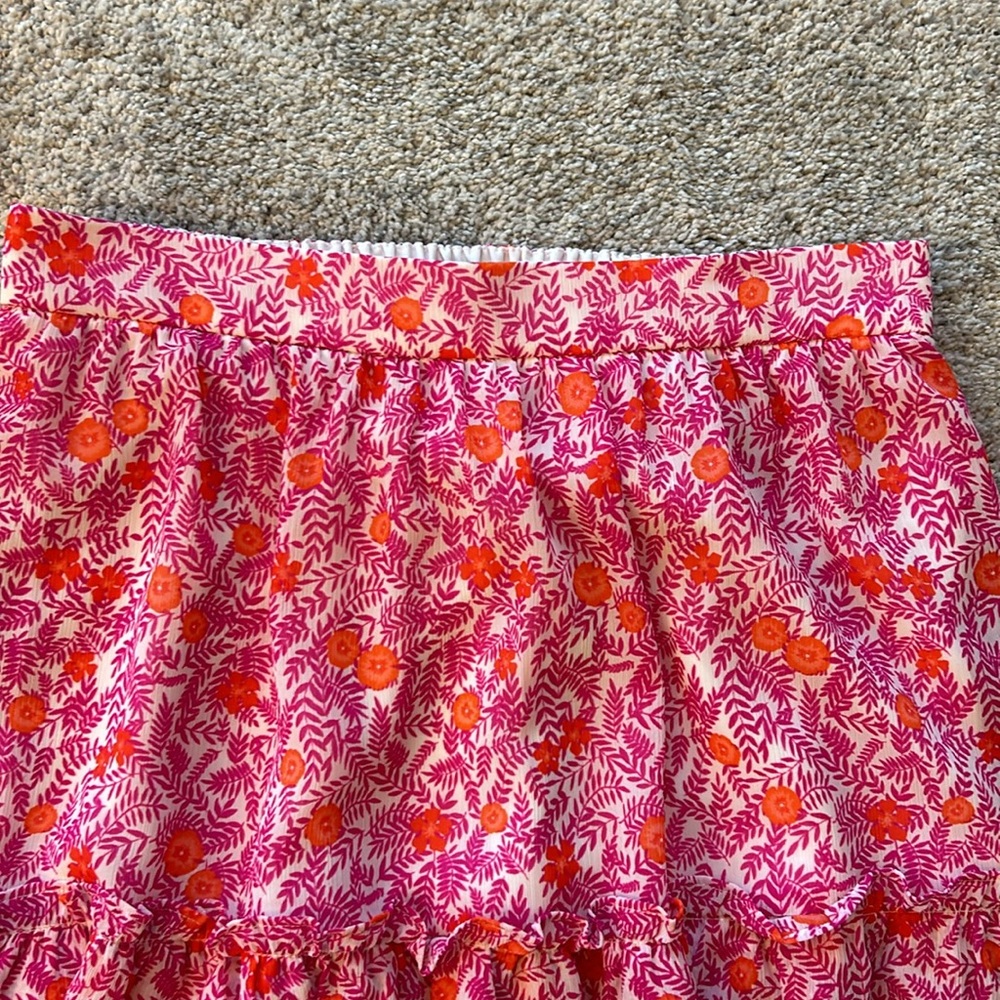 J. Crew Tiered Ruffle Mini Skirt - Picture 4 of 8